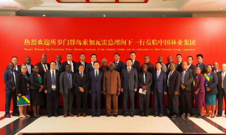 所罗门群岛总理索加瓦雷一行到访中国赢咖3注册